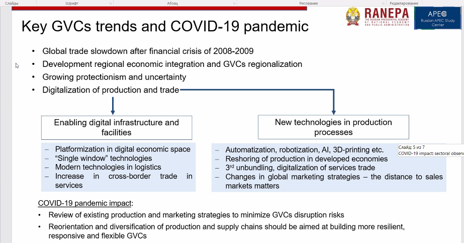 Круглый стол «Риски для функционирования экономических цепочек в контексте пандемии COVID-19: как могут отреагировать страны БРИКС?»
